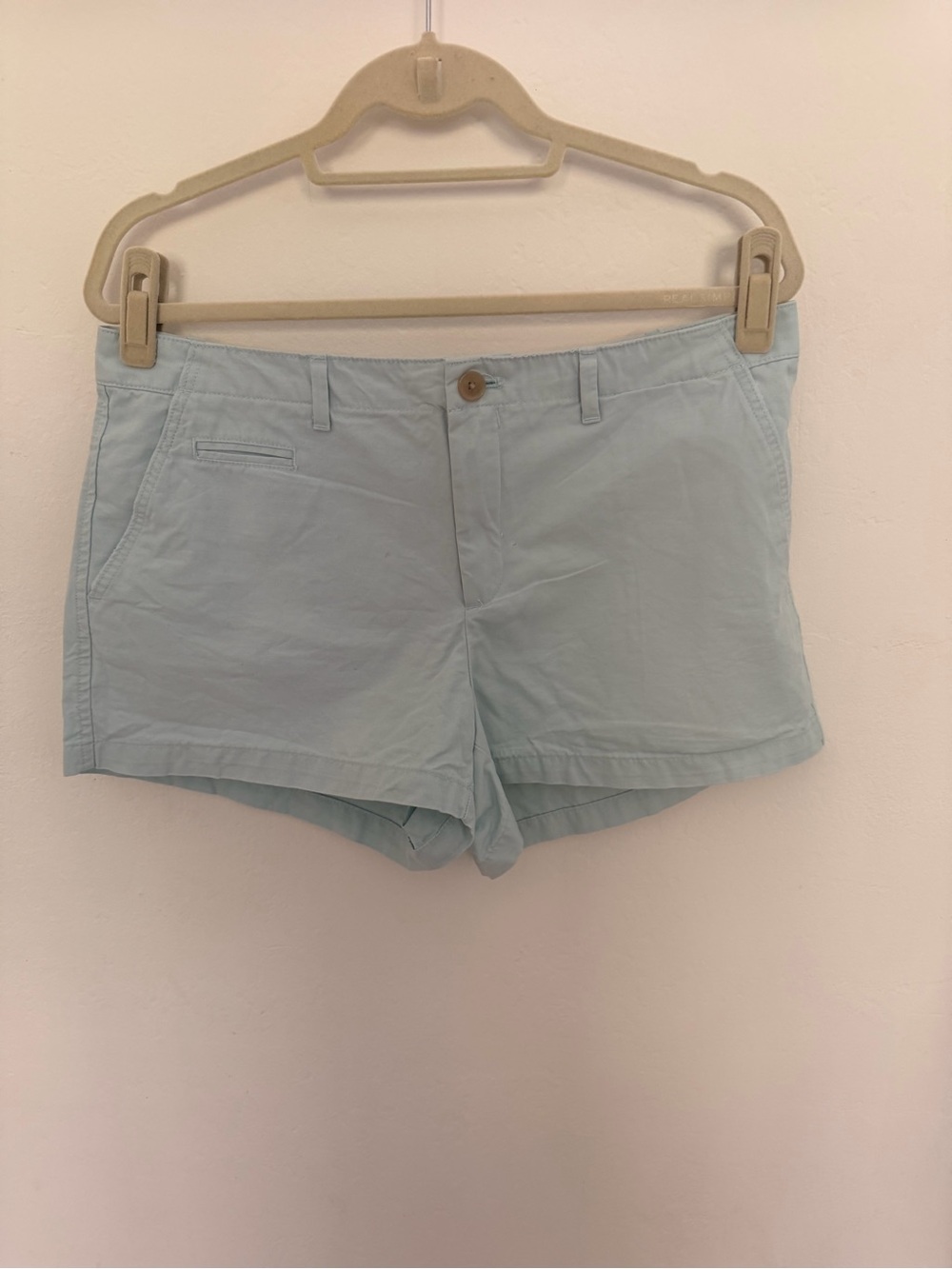 GAP Light Blue Women's Cotton Bermuda Shorts